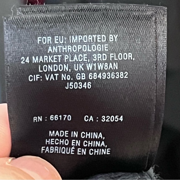 Anthropologie Angel of the North Sweater Womens Small Blue Cardigan Cotton Boho - Picture 6 of 13